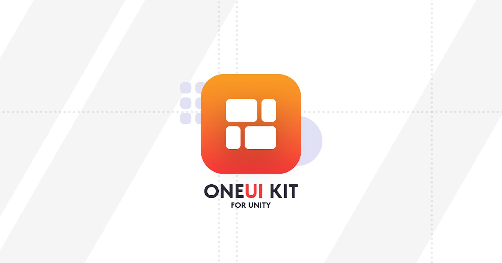 One UI Kit - A Complete and Modern UI Kit for your Unity Games