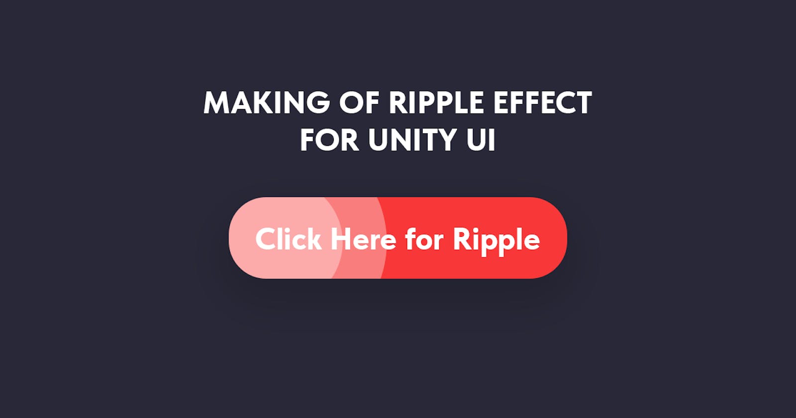 Creating of wave / ripple effect for buttons like in Material Design in Unity