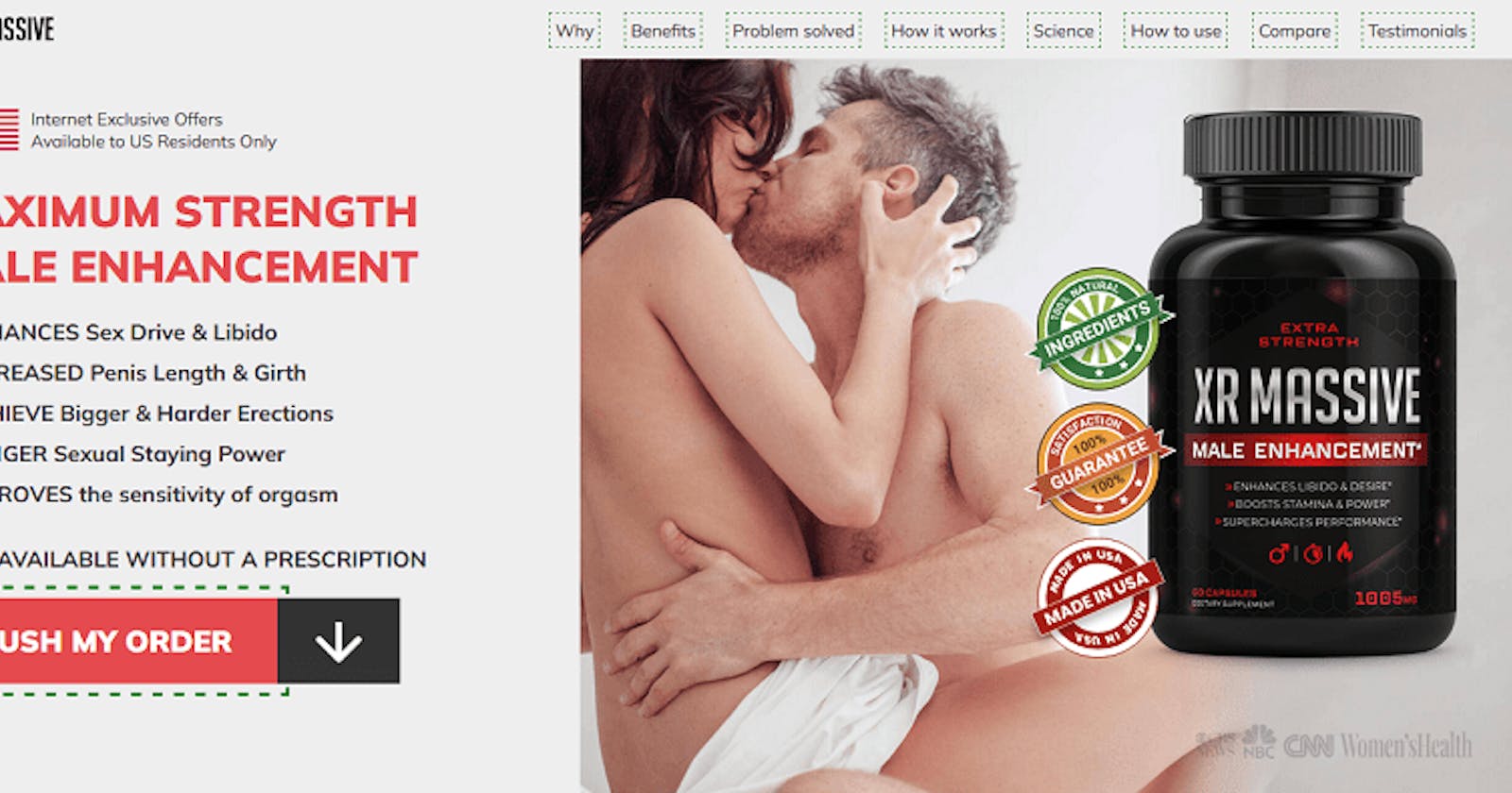 XR Massive Male Enhancement - Does It Really Works Or A Scam?