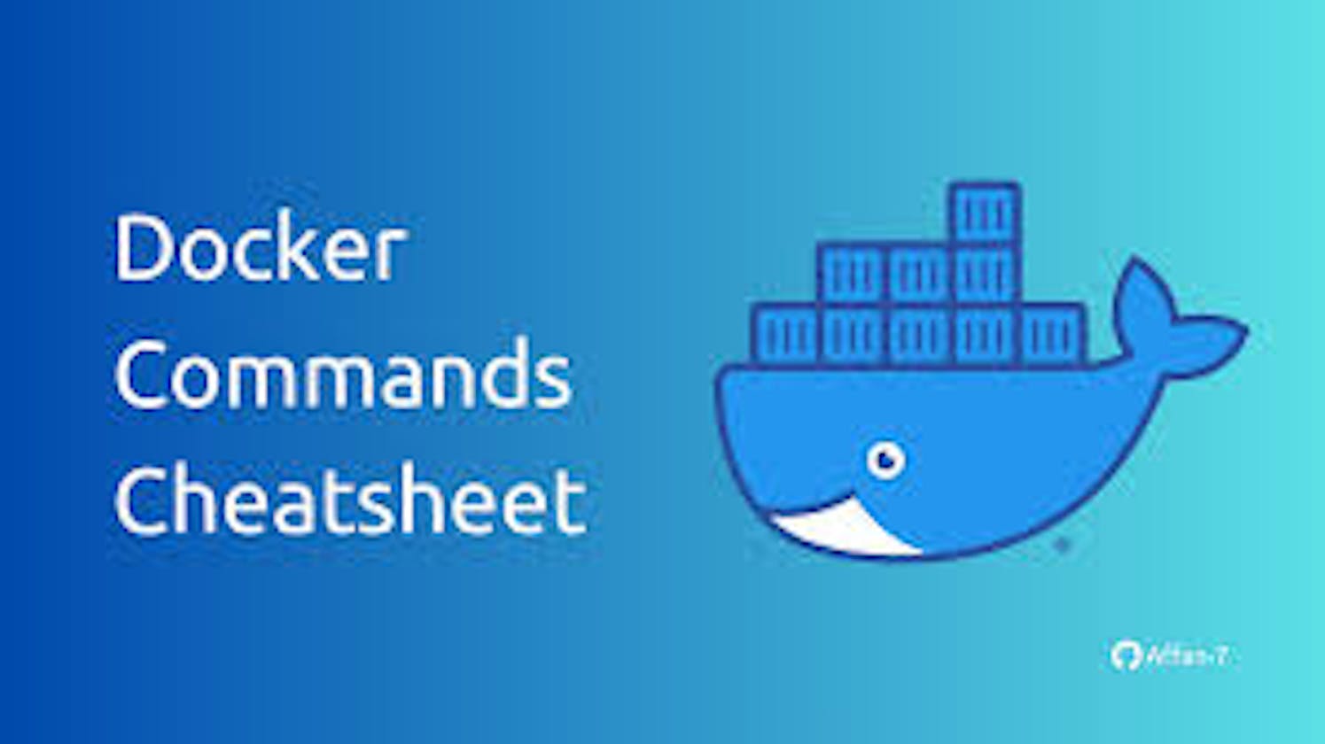 Docker Commands Cheatsheet.