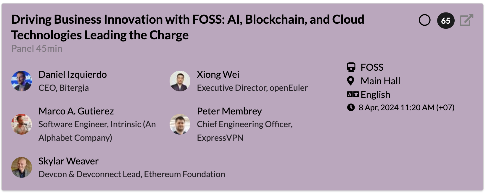 Driving Business Innovation with FOSS: AI, Blockchain, and Cloud Technologies Leading the Charge