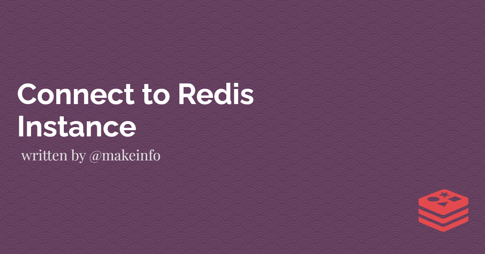 How to connect to remote Redis instance using the terminal