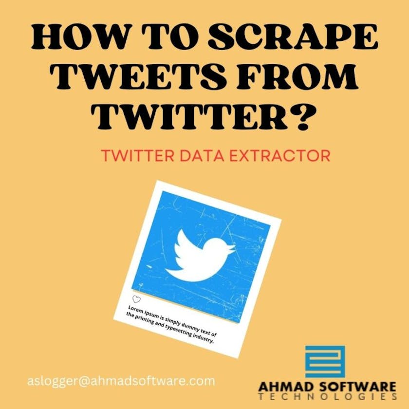 How To Scrape Data From Twitter Accounts?