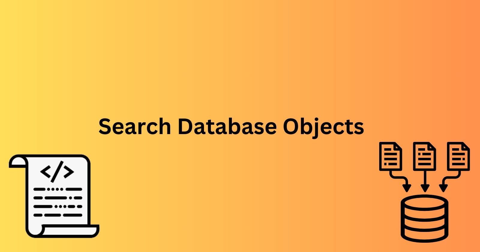 Search Database Objects