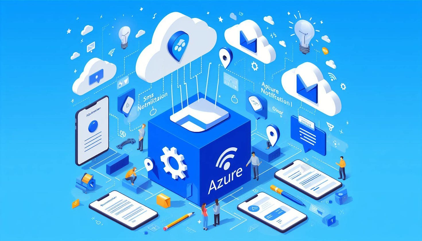 What are Azure functions and Implementing SMS Notification API with Azure