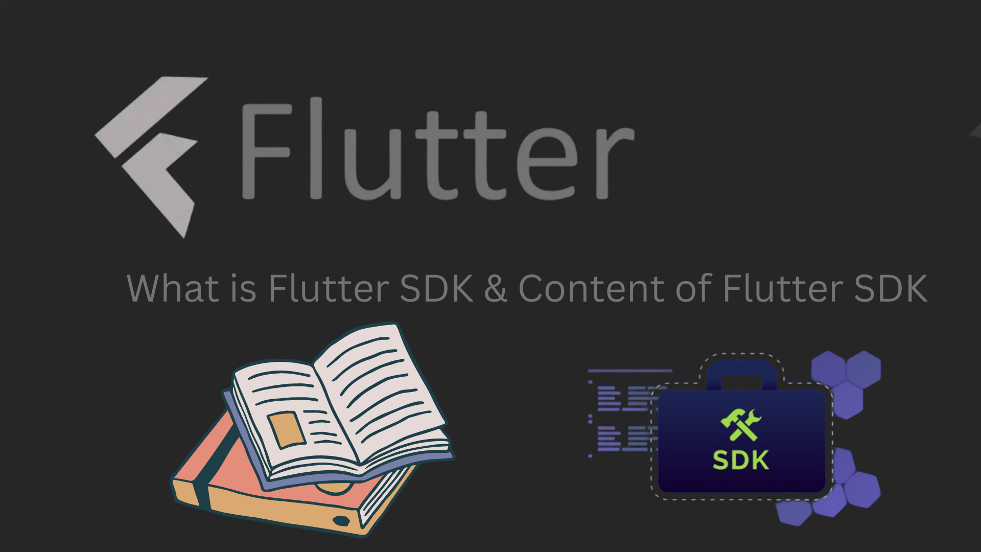 What is Flutter SDK & Content of Flutter SDK