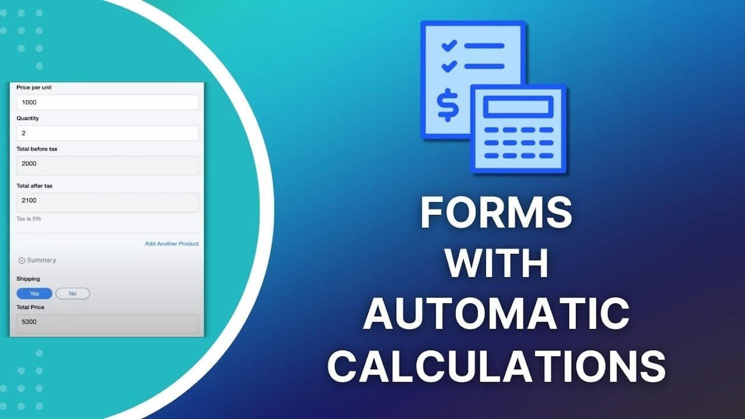 Google Forms Alternative with Calculations