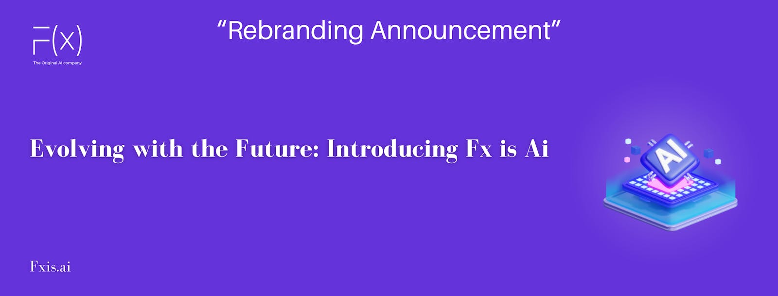 Evolving with the Future: Introducing Fx is Ai