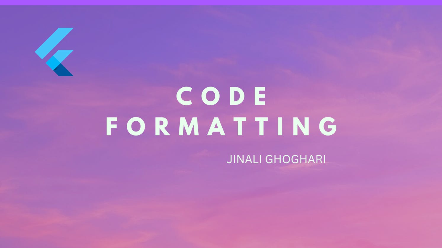 Code Formatting