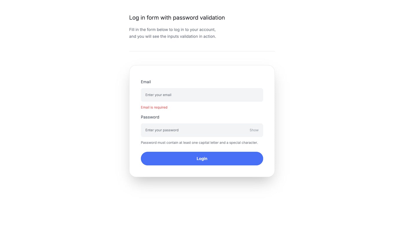 How to create a Login/Register Form with Tailwind CSS and Alpinejs