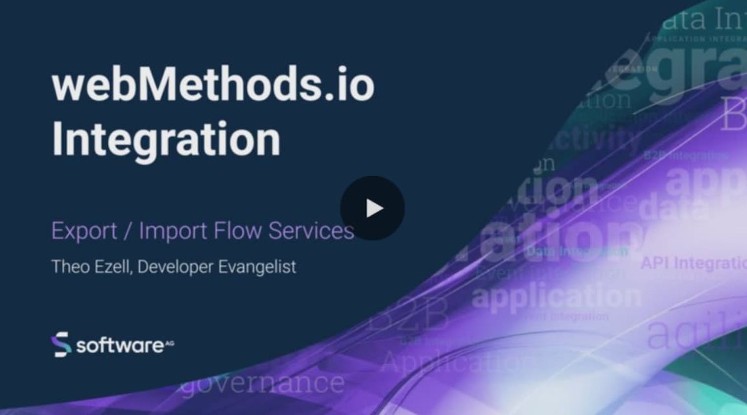Export and import Flow services with webMethods.io Integration