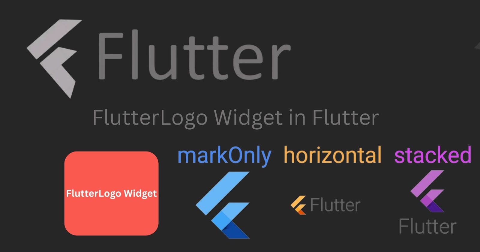 FlutterLogo Widget in Flutter