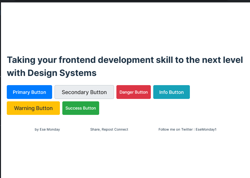 Taking your Frontend Development skill to the next level with Design Systems