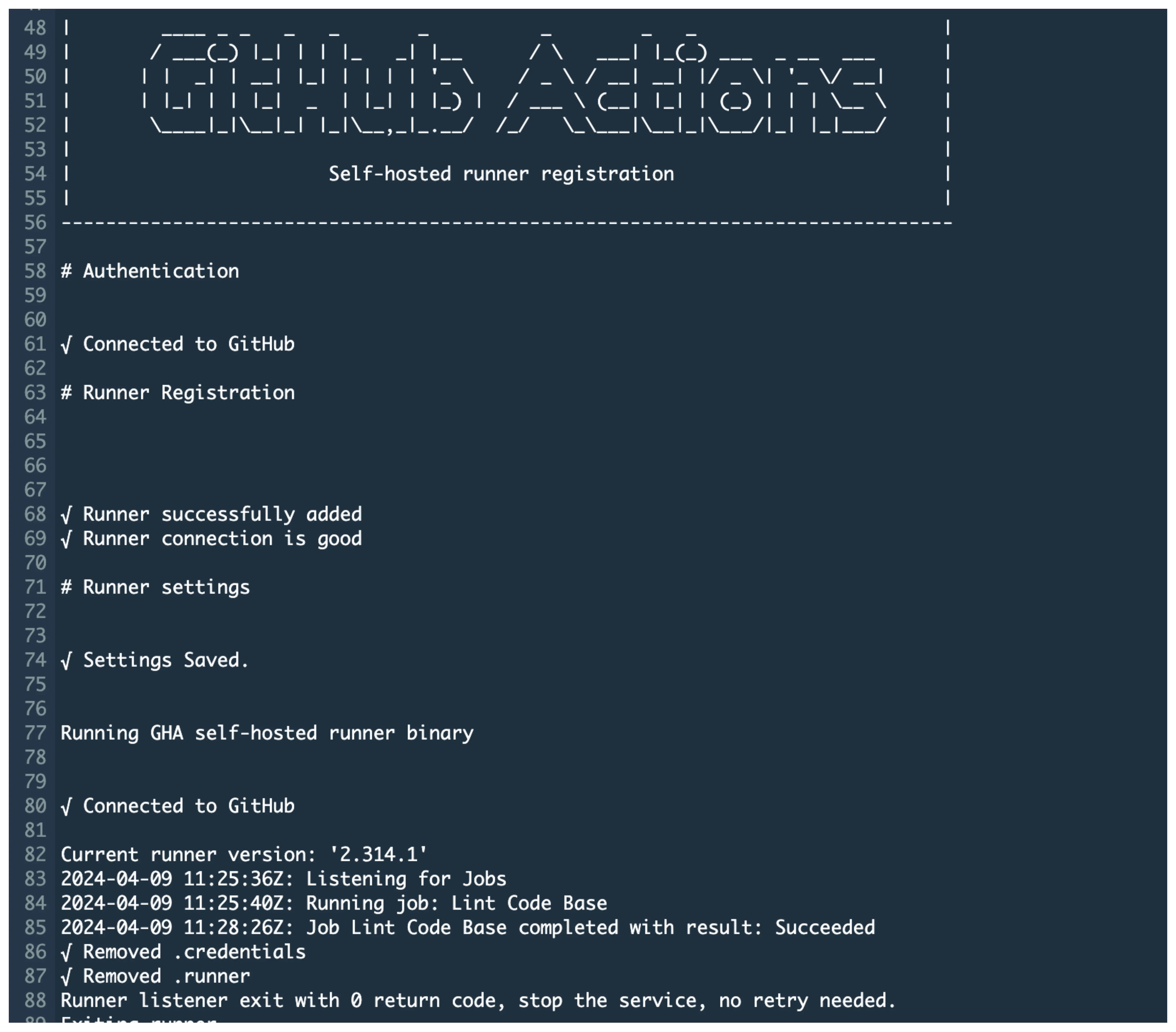 CodeBuild Project GitHub Actions Output