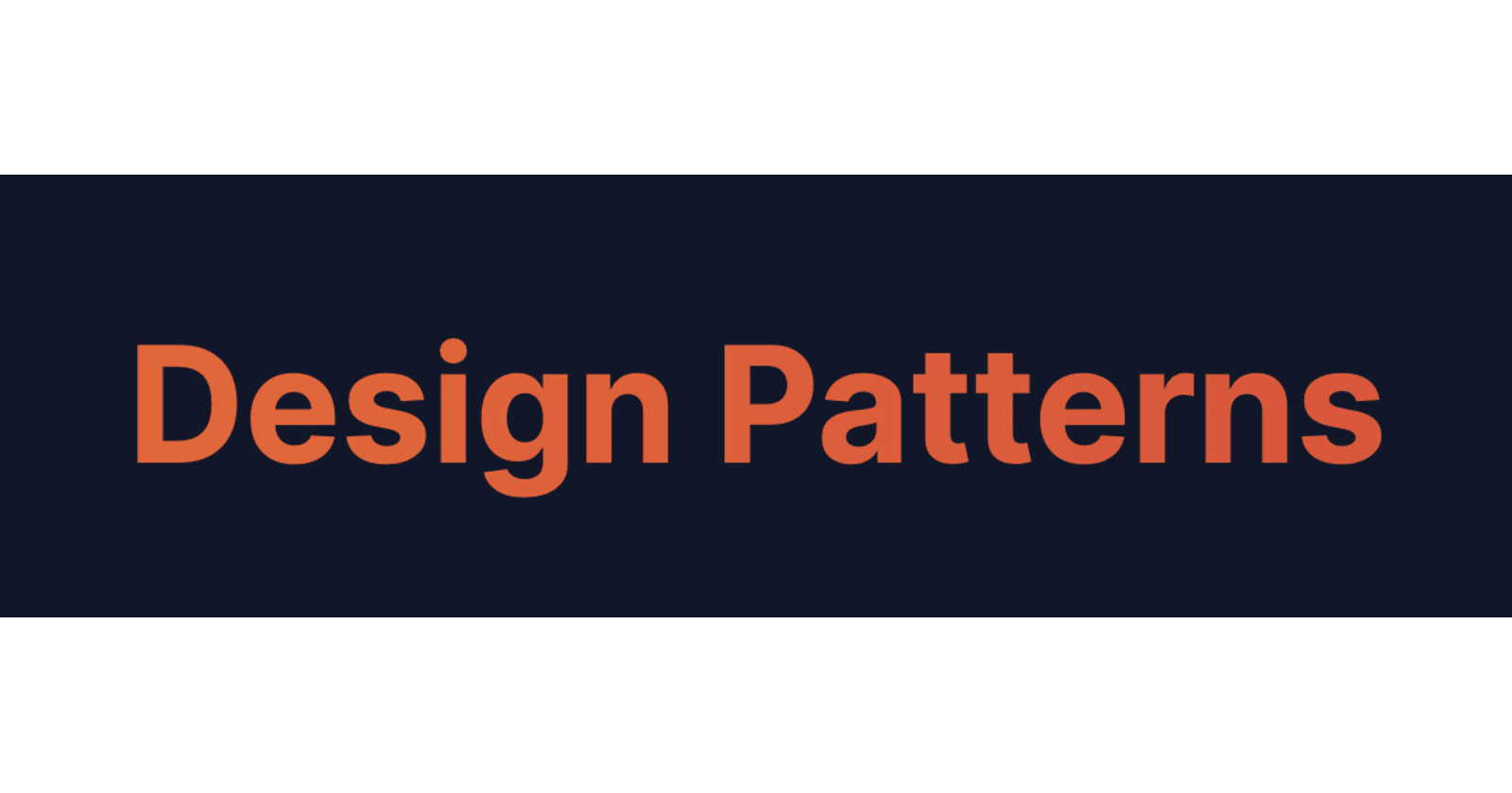 Exploring Design Patterns in iOS