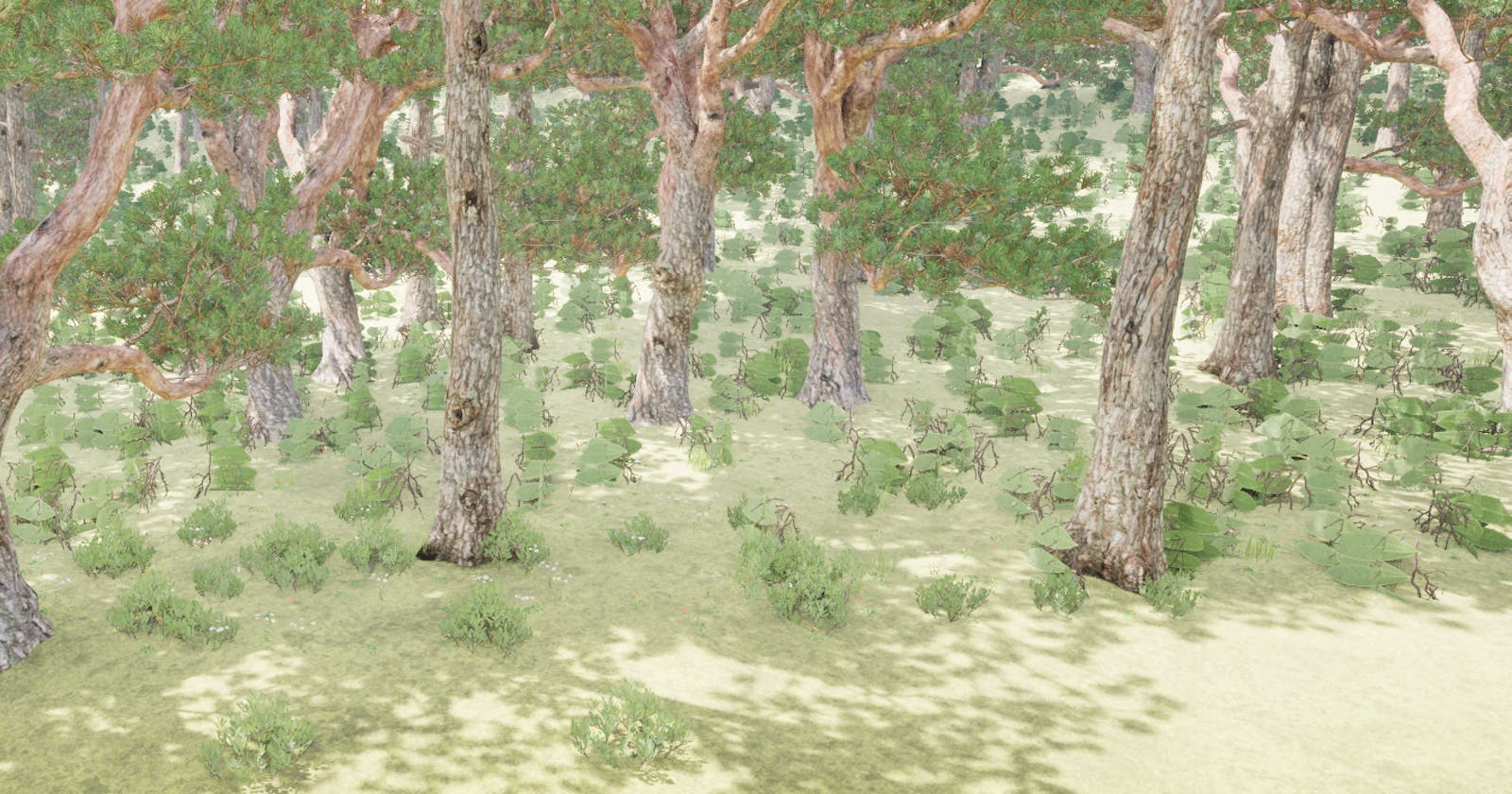 How to add trees to your landscape in Unreal Engine