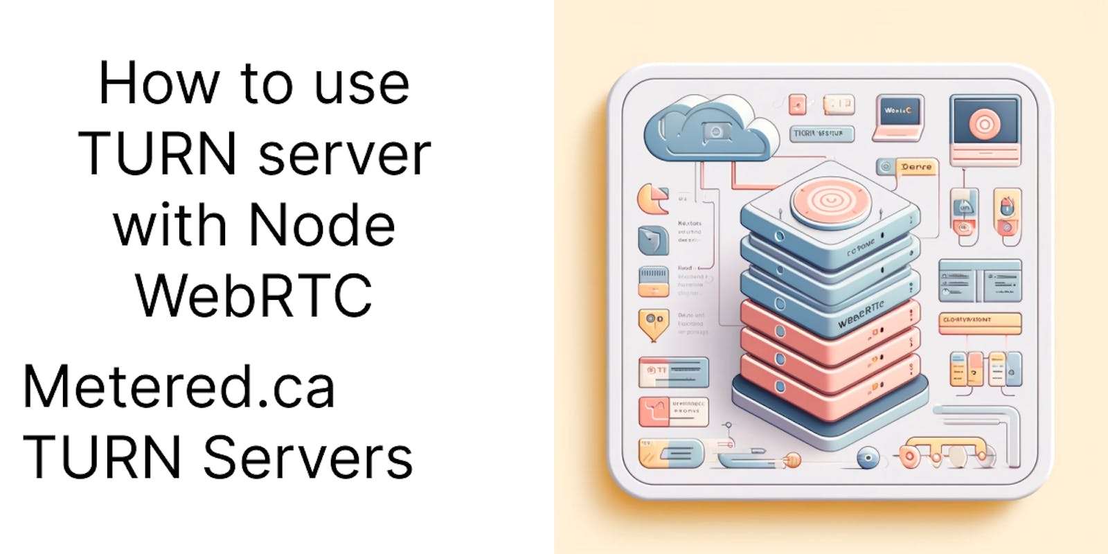 How to Use TURN Server with Node WebRTC Library