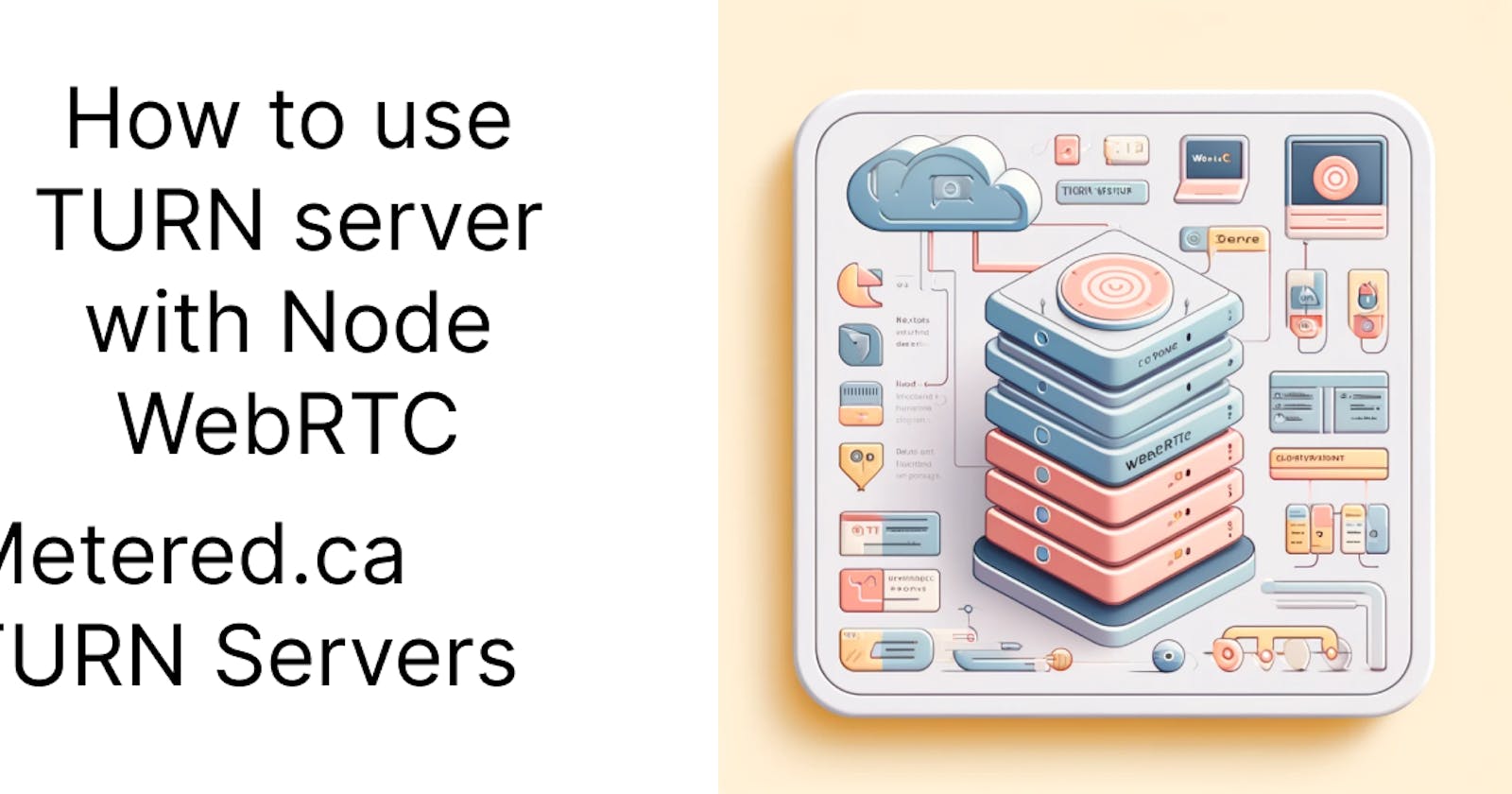 How to Use TURN Server with Node WebRTC Library