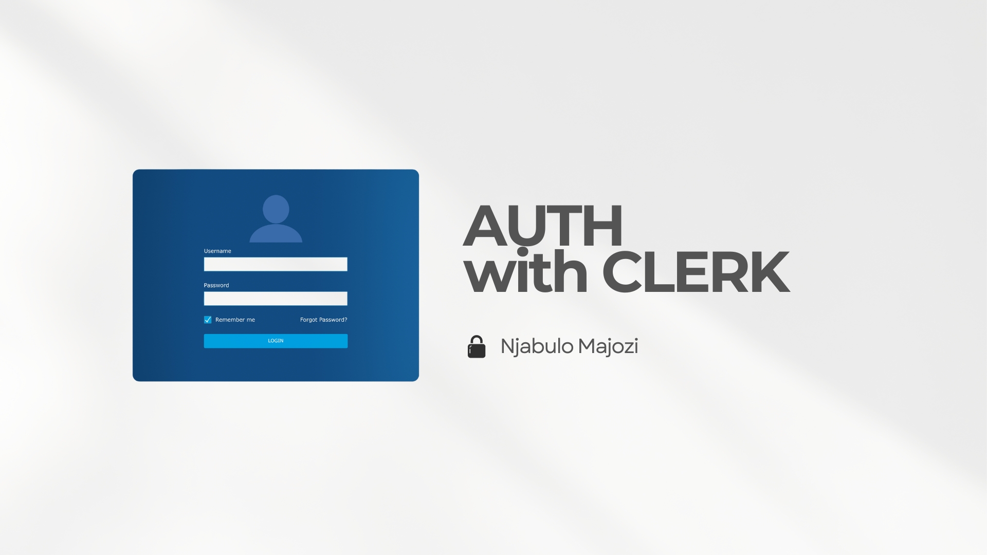 Auth with Clerk