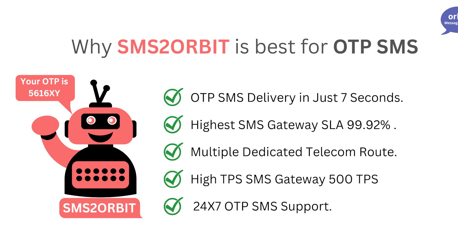 Sms2orbit Specializes In Providing Secure And Reliable Otp Sms Services.