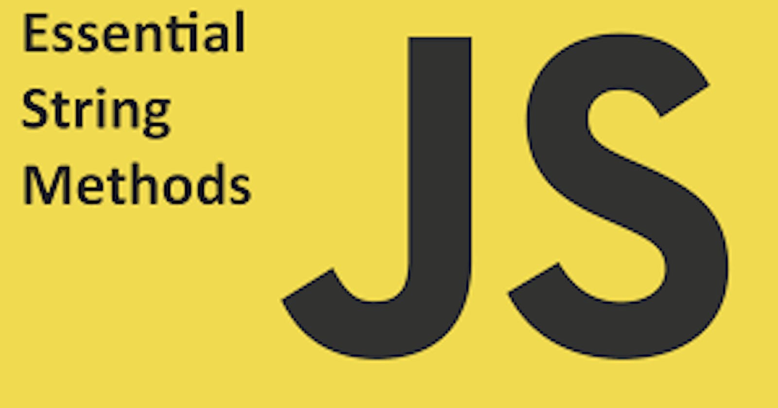 JavaScript String Methods