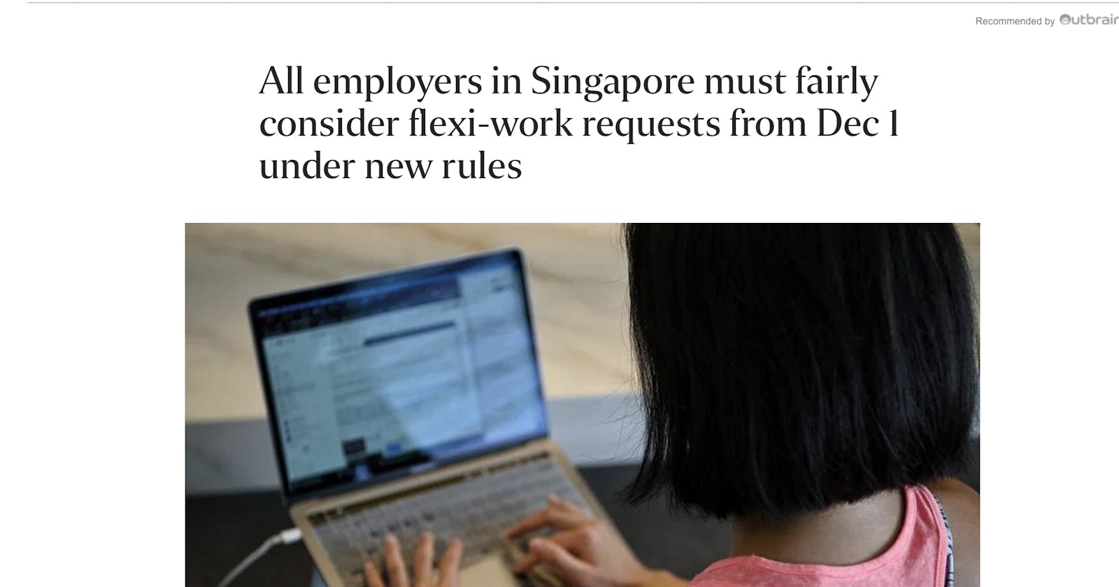Singapore Implements New Regulations for Flexi-Work Requests from December 1