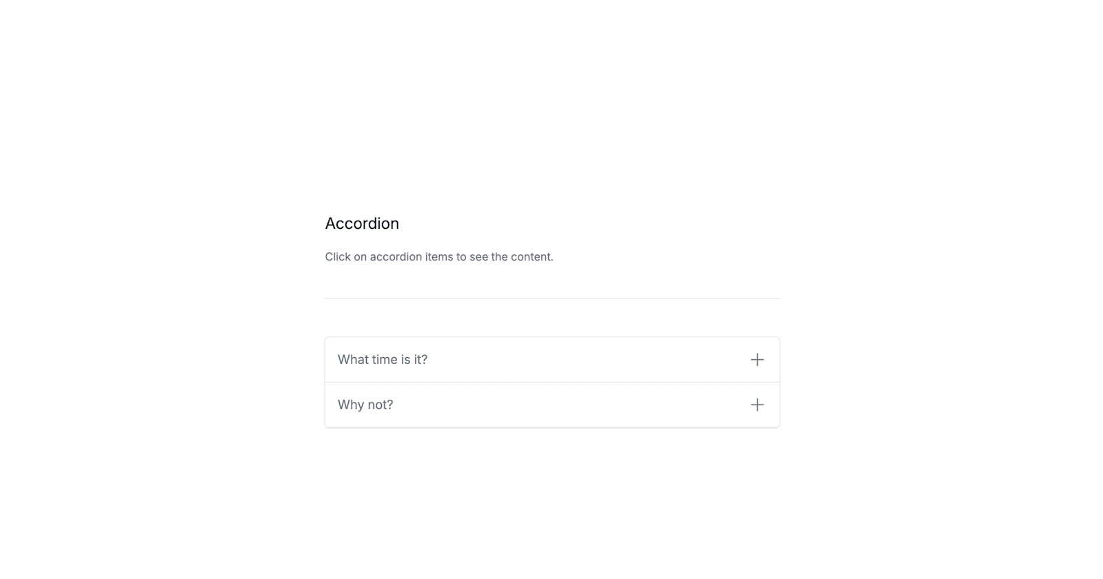 How to create an accordion with Tailwind CSS and Alpinejs