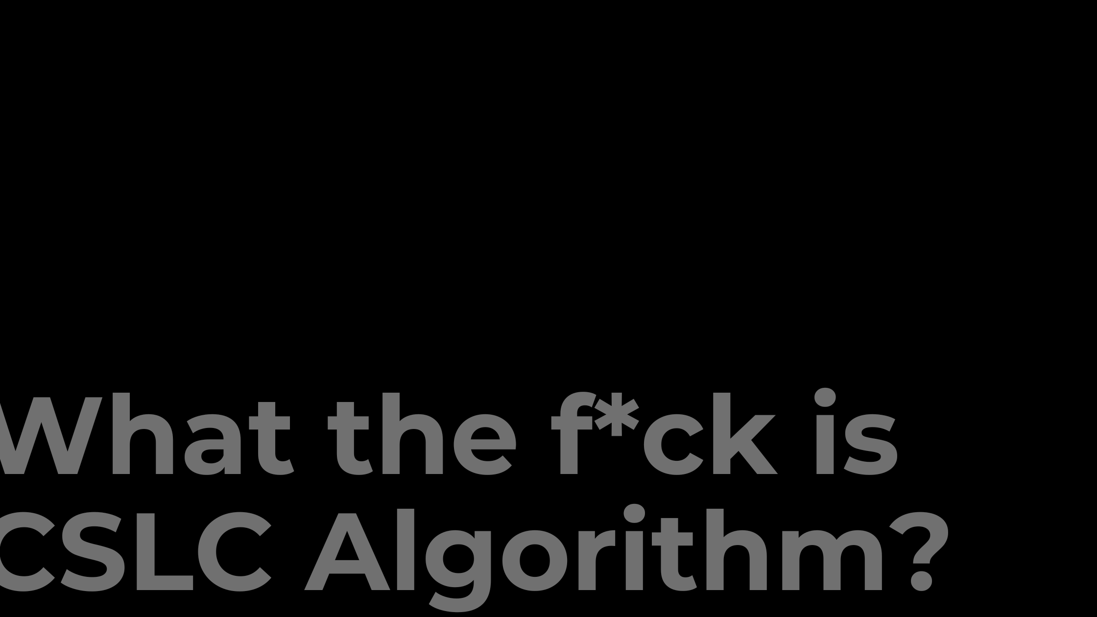 What the f*ck is Cohen Sutherland Line Cipping Algorithm?