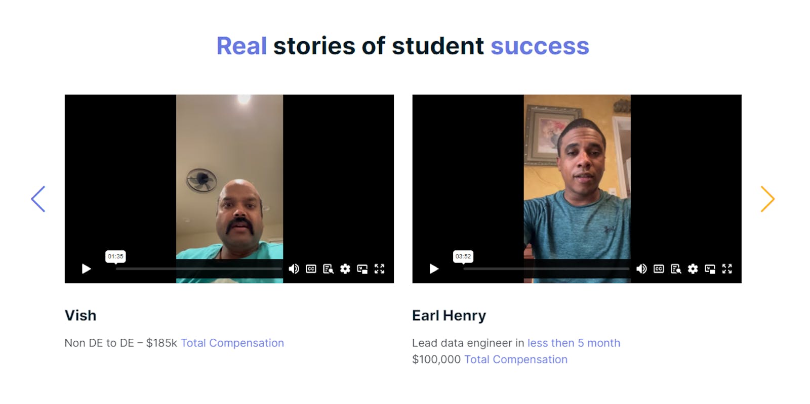 Data Engineer Academy Succes Stories