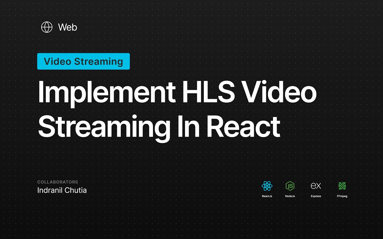 How to implement HLS Video Streaming in a React App