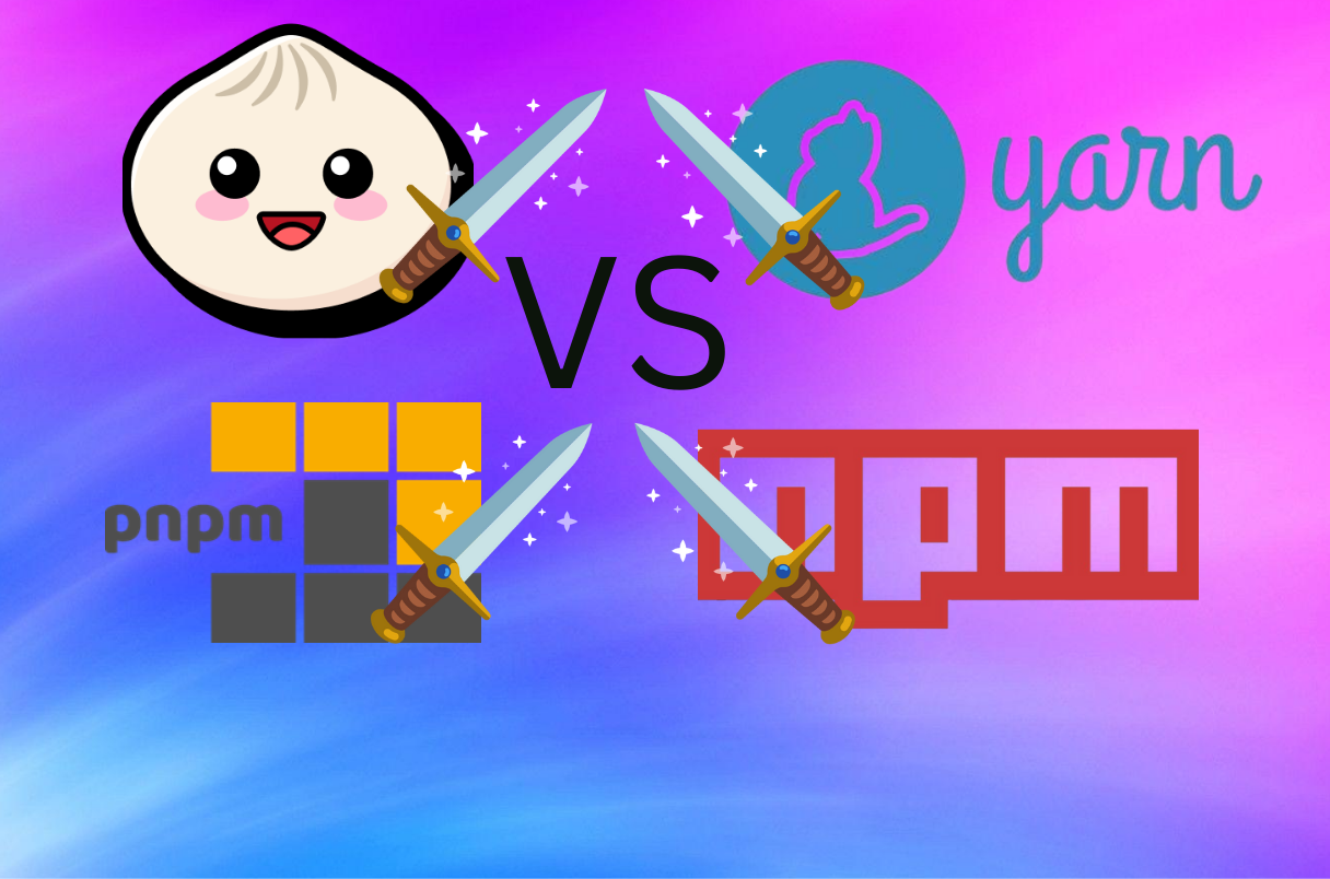 Bun vs yarn vs pnpm vs npm