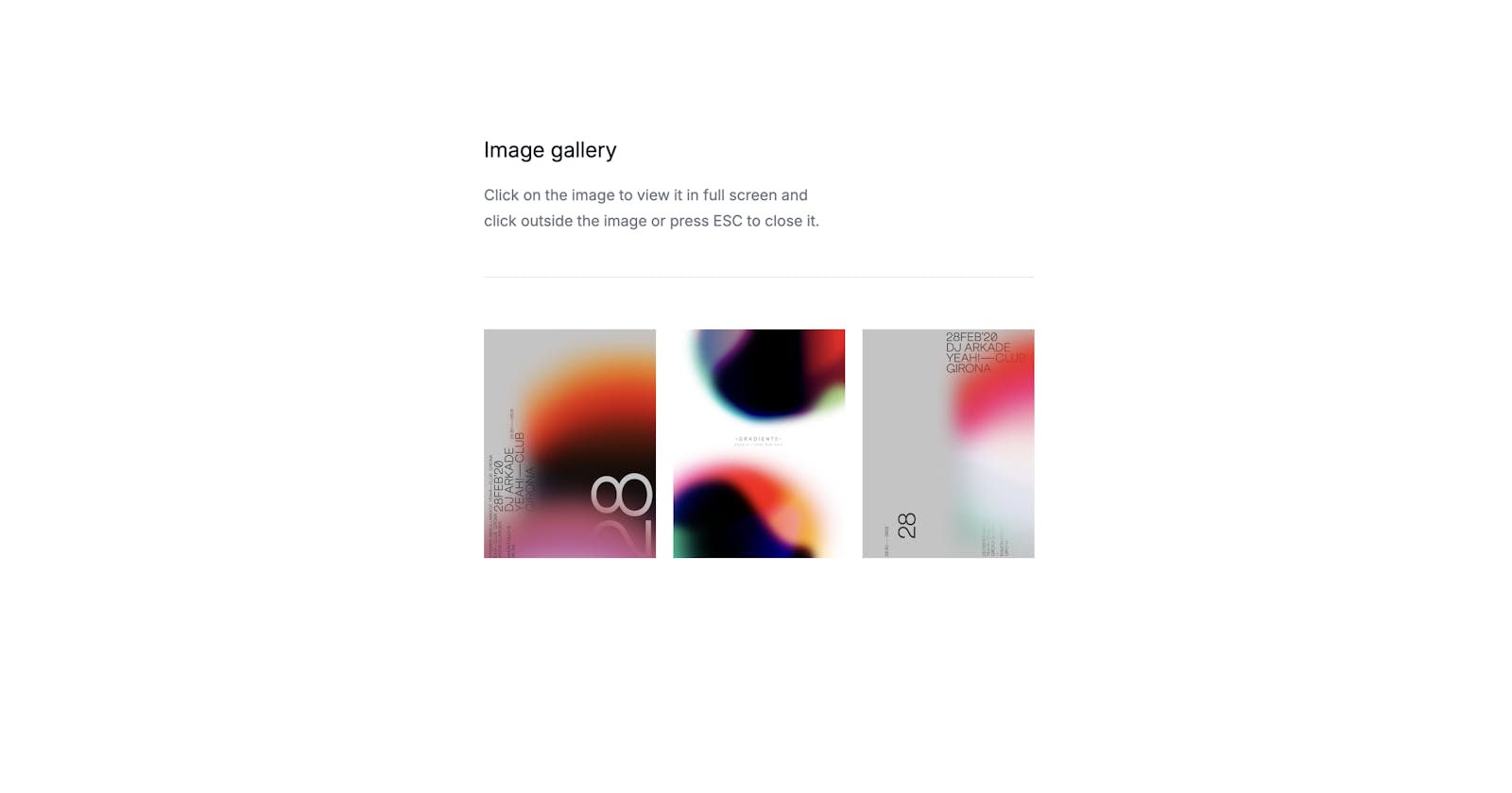 How to create a image gallery with Tailwind CSS and Alpinejs