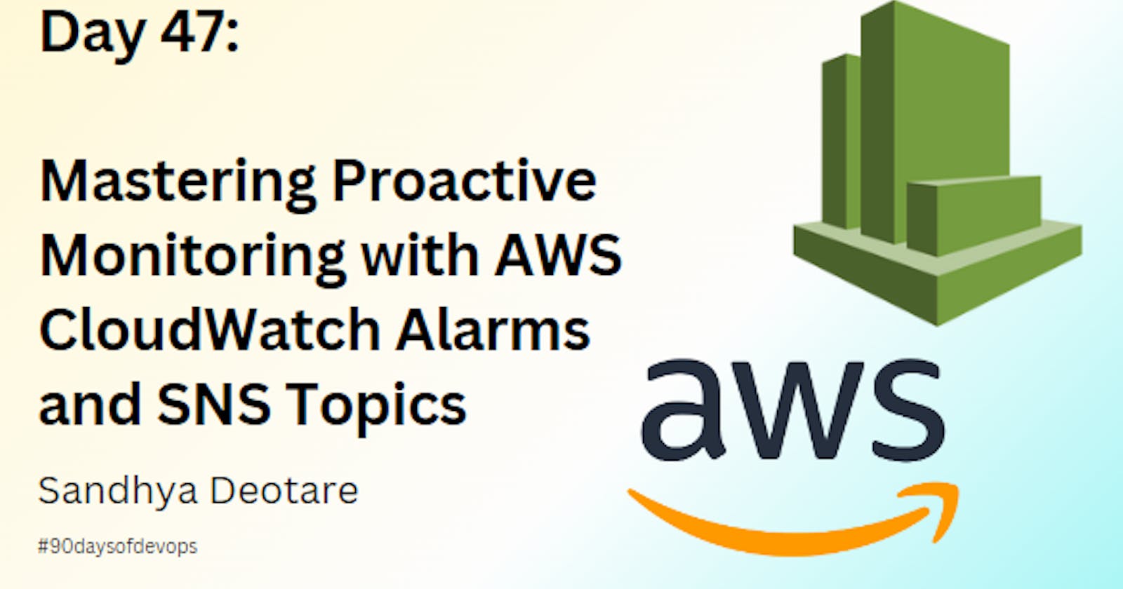 Mastering Proactive Monitoring with AWS CloudWatch Alarms and SNS Topics