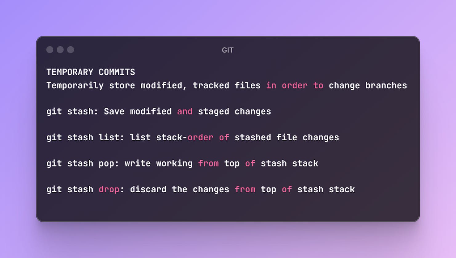 Day 8: Few commands to examine Git logs, diffs, and object information: