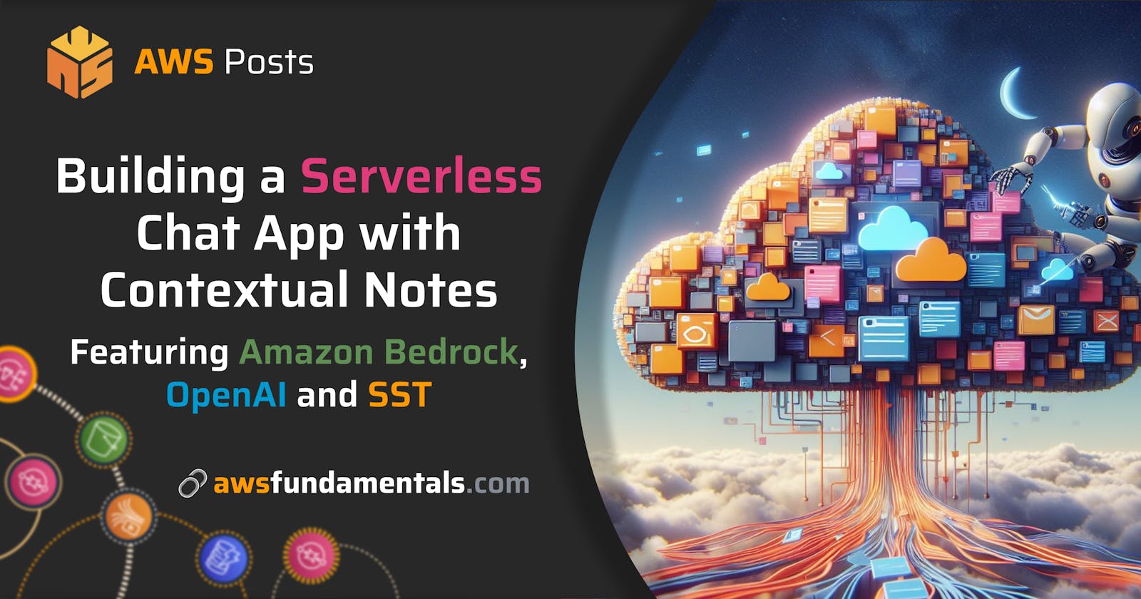 Building a Serverless Chat App with Contextual Note Integration Featuring Amazon Bedrock, the OpenAI API, and SST