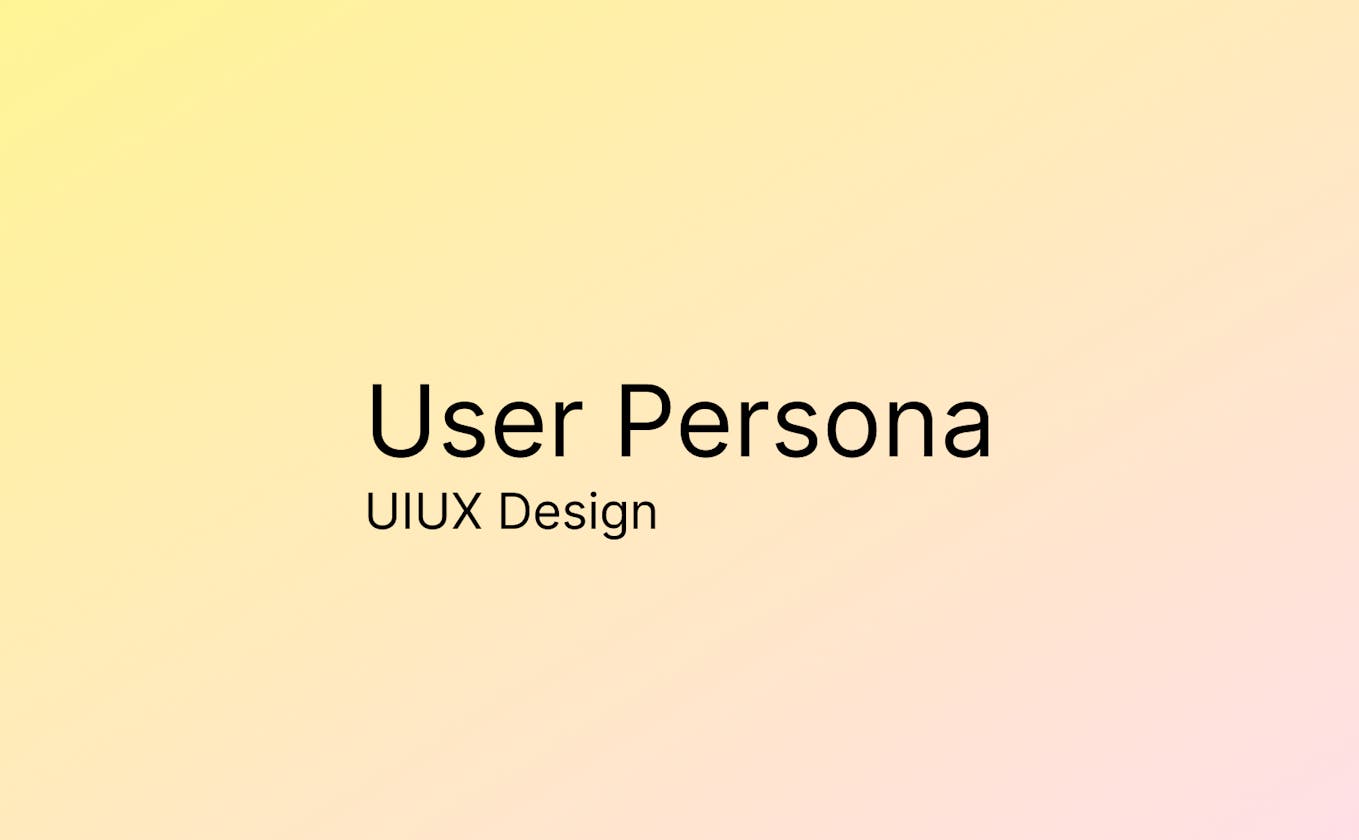 How to create UX personas