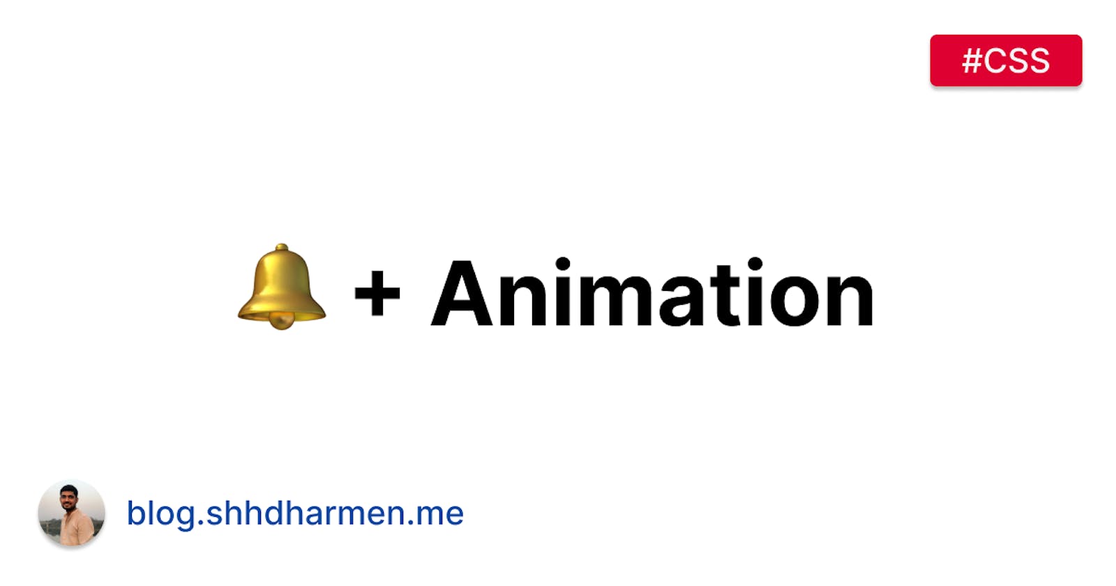 Animation can make bell🔔 much more than emoji!
