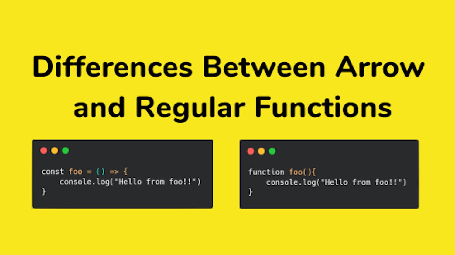Function Syntax Wars: Normal Functions vs. Arrow Functions in JavaScript