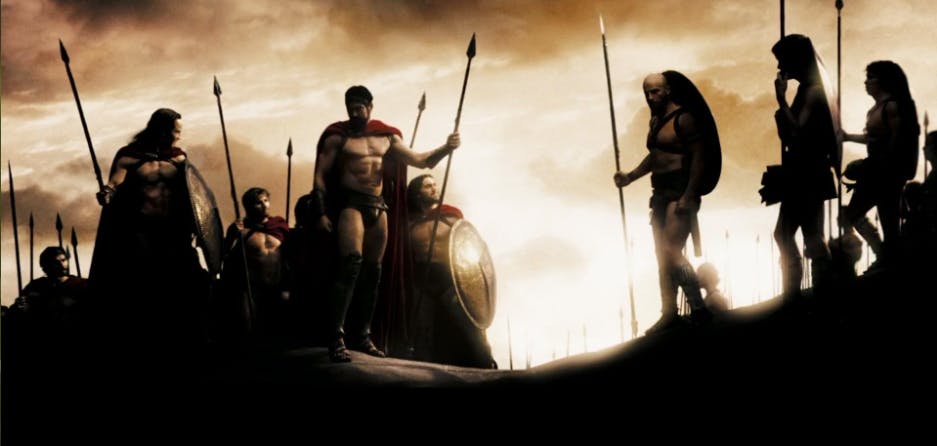 Image courtesy of Warner Bros. Pictures from the movie "300". All rights reserved.