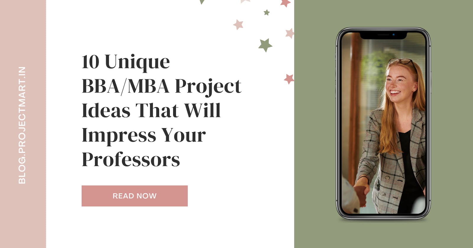 10 Unique BBA/MBA Project Ideas That Will Impress Your Professors