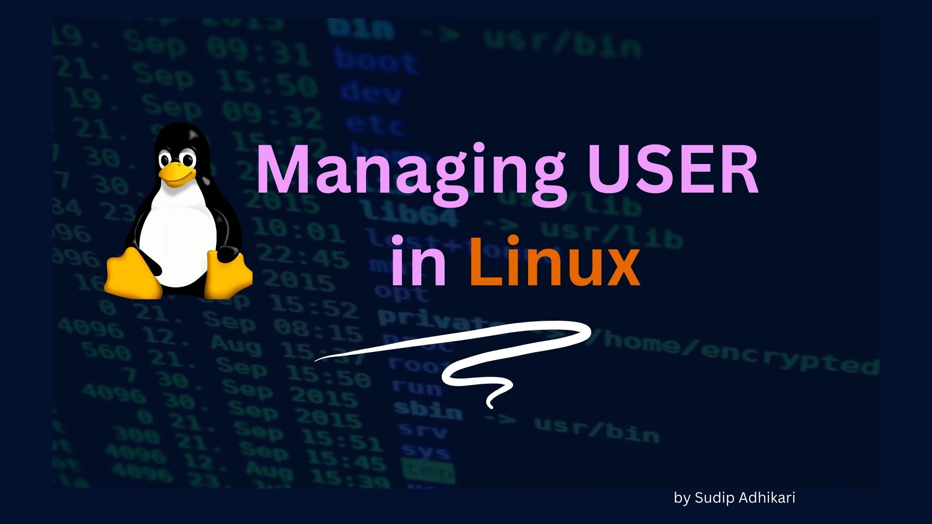 Managing user in Linux