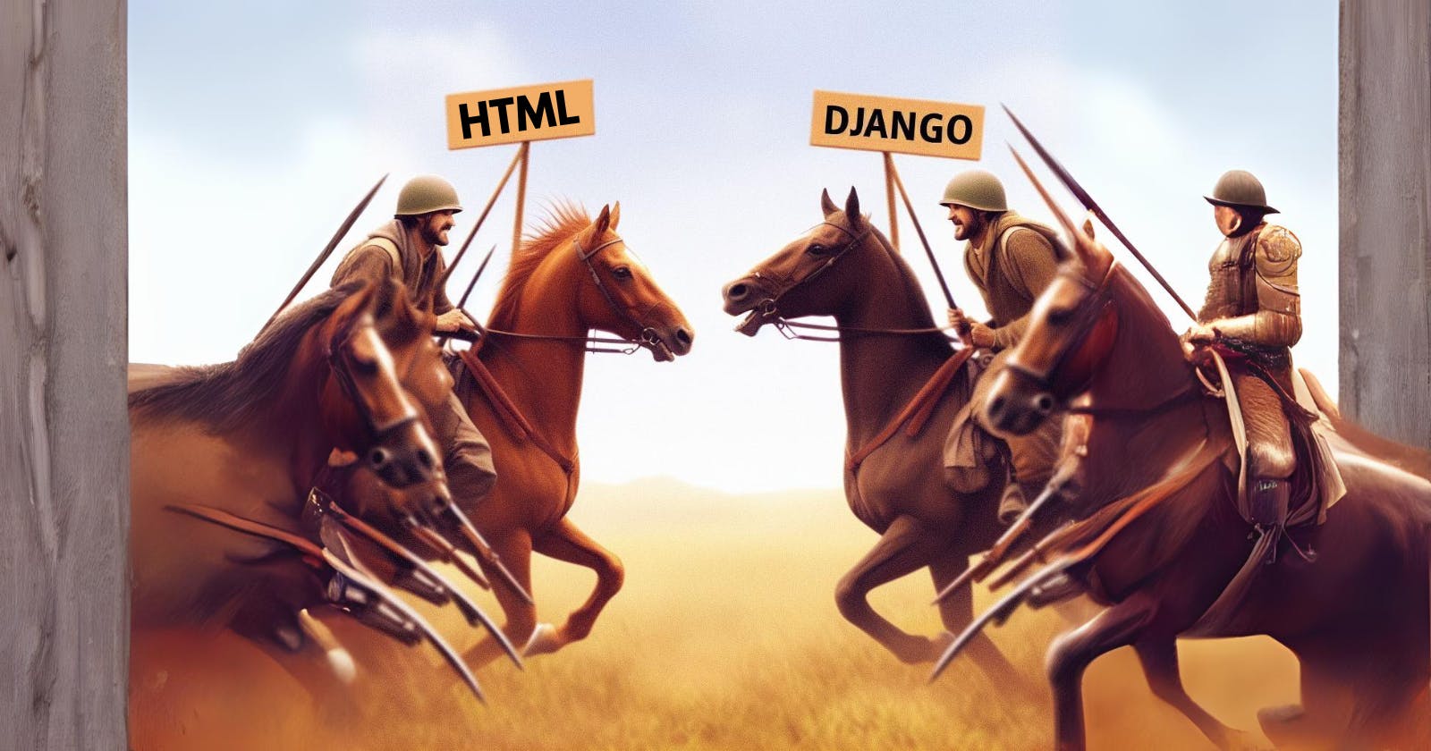 The Great Showdown: HTML vs. Django