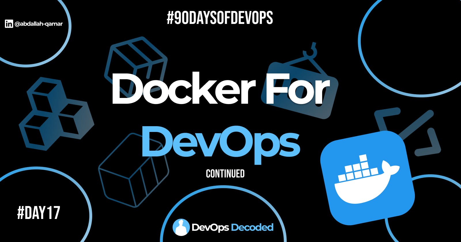 Day 17 (Continued) : Pushing Docker Images to DockerHub.