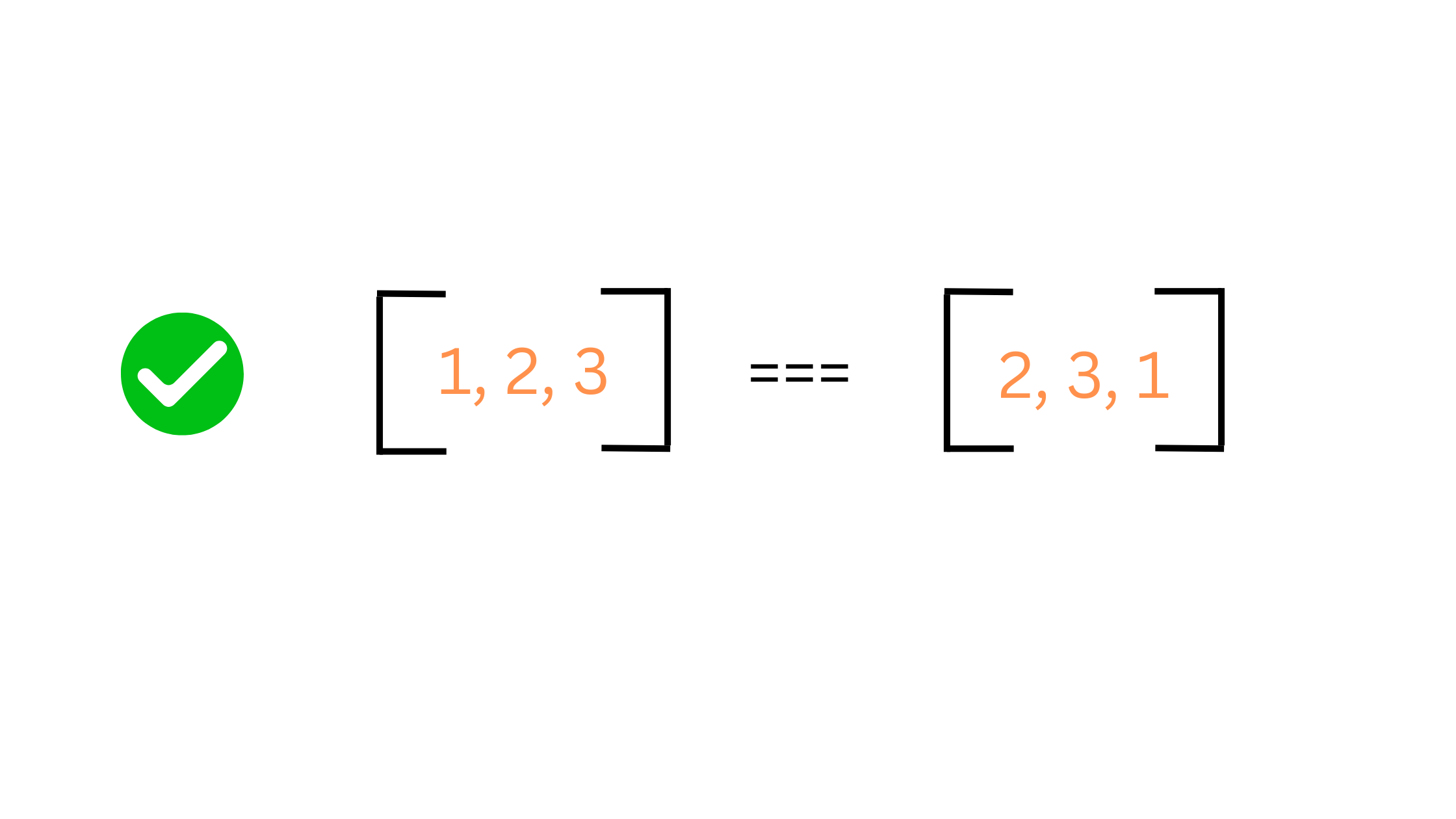 How to Compare Same Contents but Different Ordered Arrays in JavaScript?