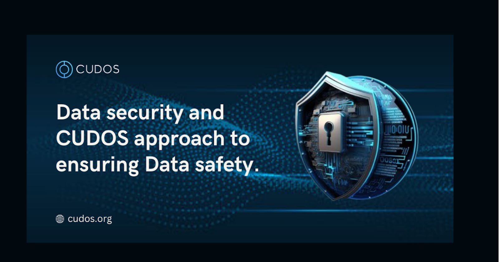 Data security and CUDOS approach to ensuring Data safety.