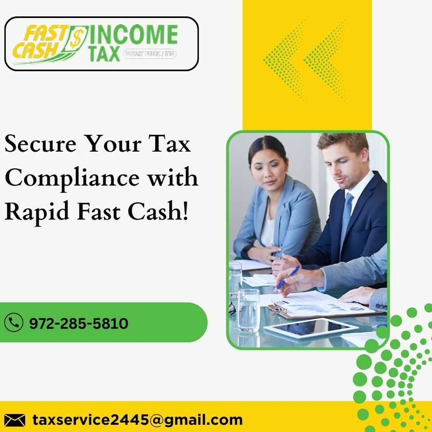 Fast Cash Income Tax Service Near Me