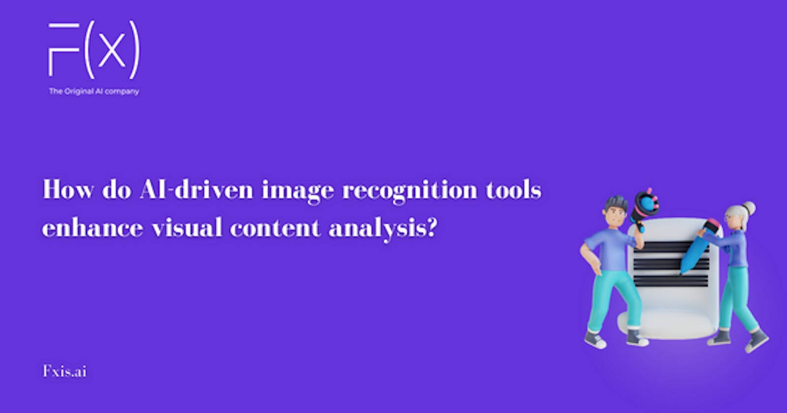 How do AI-driven image recognition tools enhance visual content analysis?