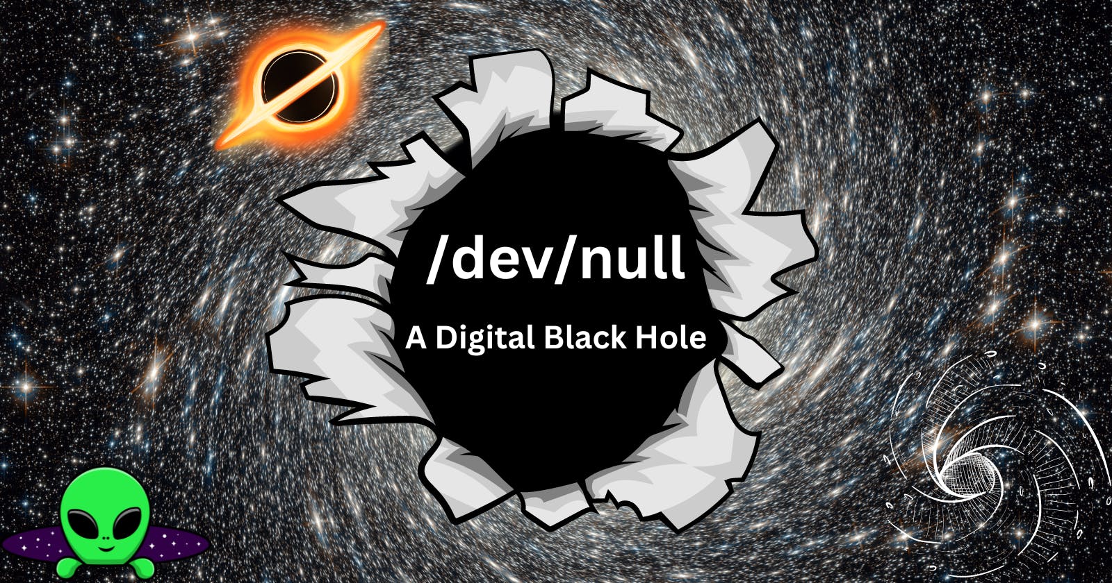 The Digital Black Hole /dev/null
