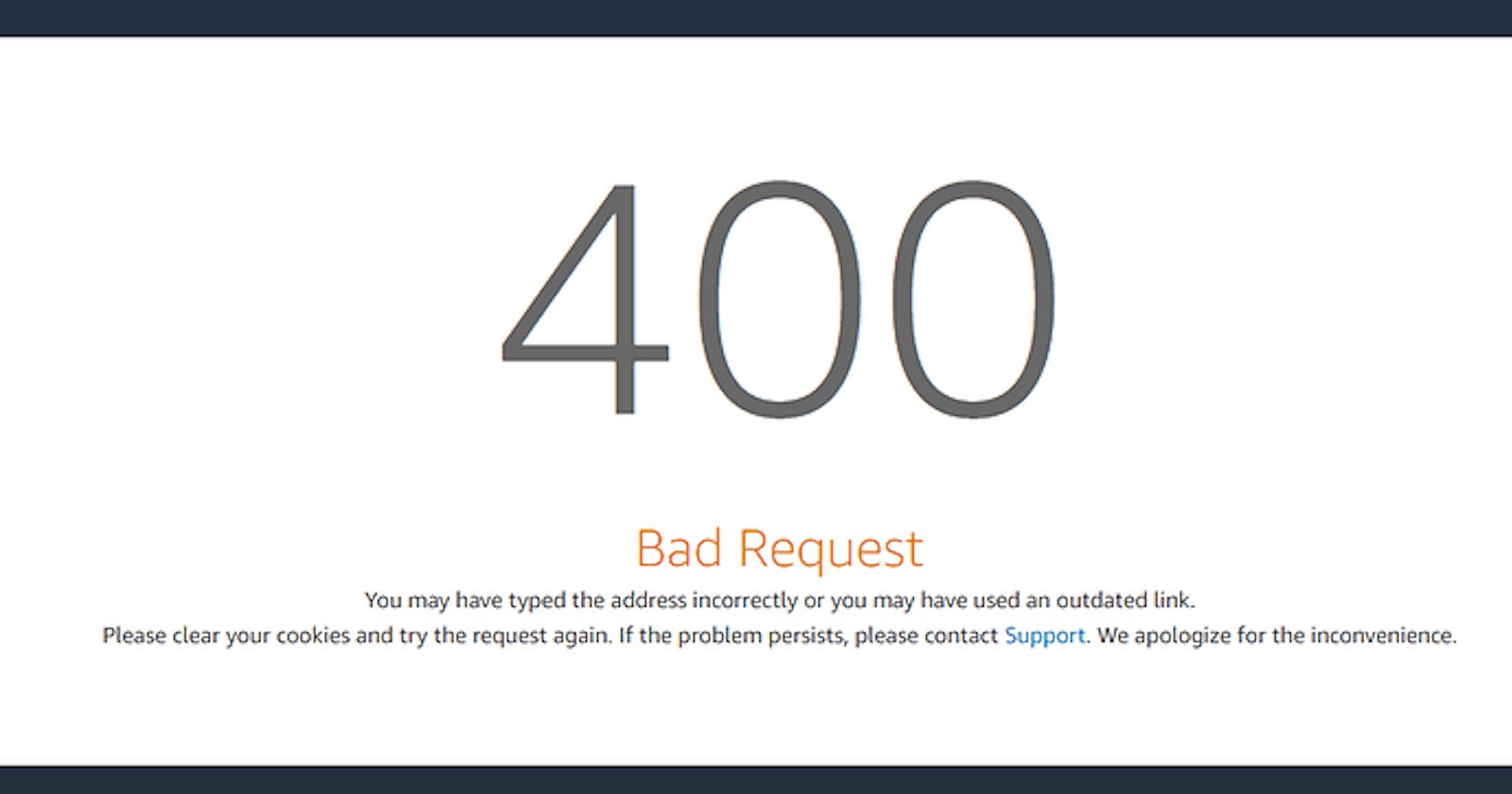 What is a 400 Bad Request?