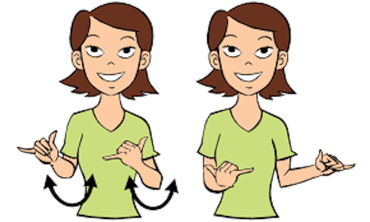 Sign Language Party: Visual Guide with Video & Image